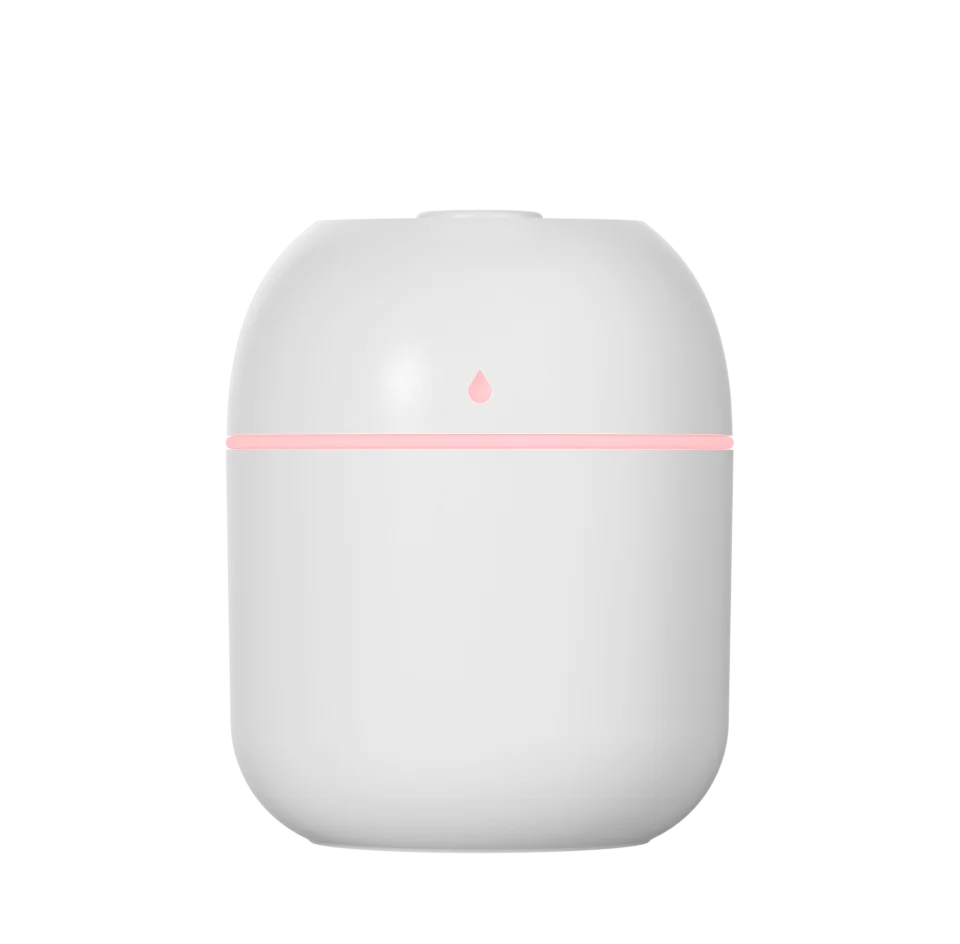 Portable USB Ultrasonic Air Mini Humidifier Essential Oil Diffuser Car Purifier Aroma Anion Mist Maker with LED Lamp Lighting