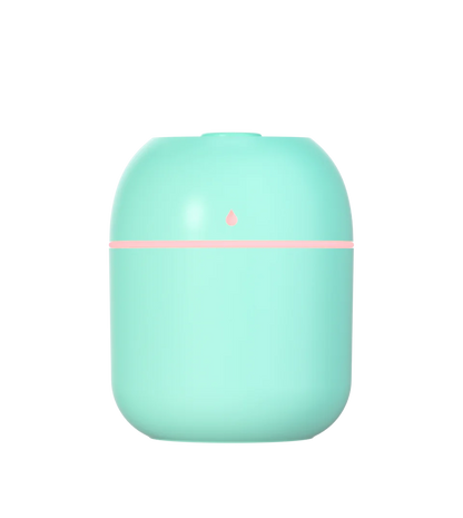 Portable USB Ultrasonic Air Mini Humidifier Essential Oil Diffuser Car Purifier Aroma Anion Mist Maker with LED Lamp Lighting